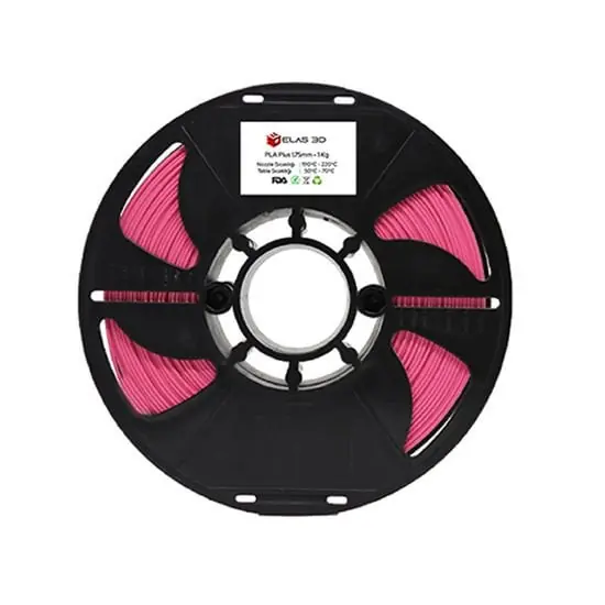 Elas PLA Plus Pembe Filament 1.75mm 1KG
